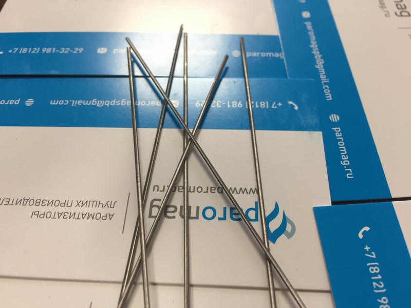Fused clapton K 0.4x2 / 0.1Ni