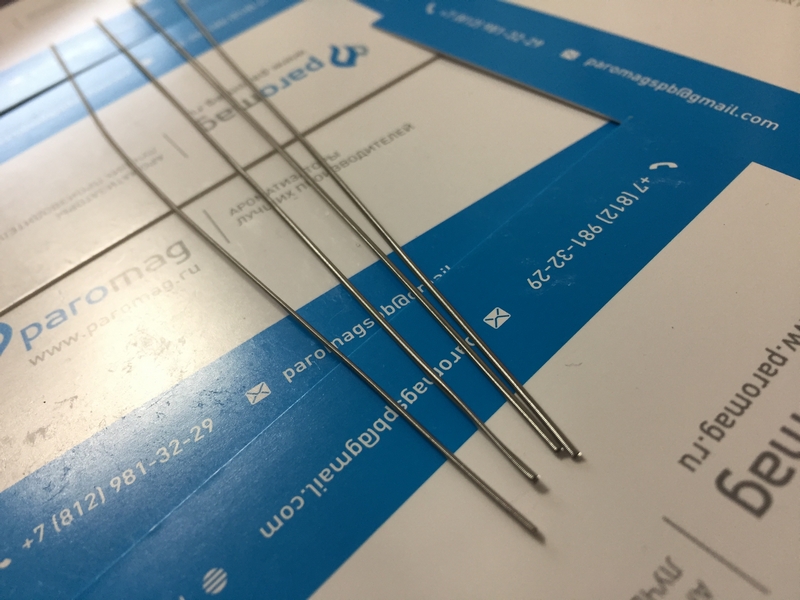 картинка Fused clapton SS 0.3x2 / 0.15Ni от магазина Paromag 