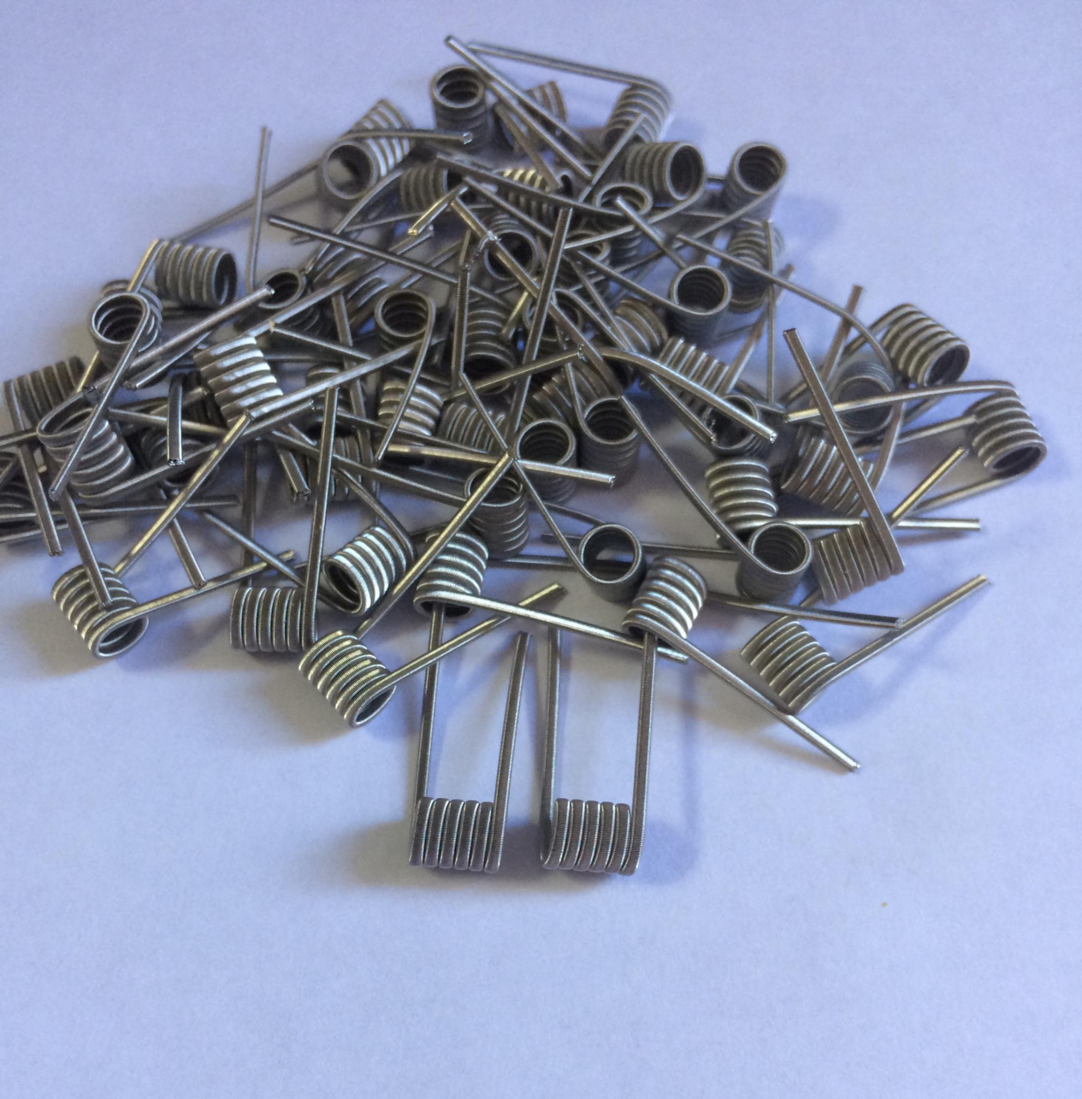картинка Fused clapton Ni 0.4/Ni 0.1 handcraftet coil от магазина Paromag 