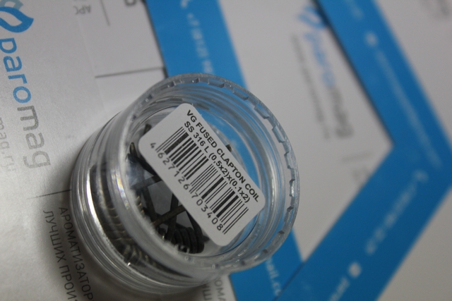 Fused Clapton Coil SS 0,5x2 + Nicr 0,1х2