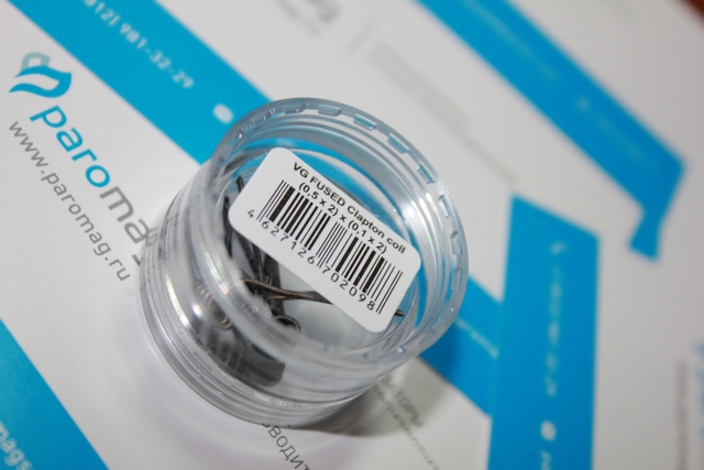 Fused Clapton Coil 0,5x2 + Nicr 0,1х2
