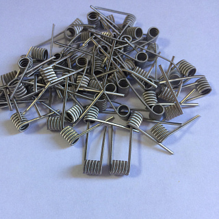 картинка Fused clapton Ni 0.4/Ni 0.1 handcraftet coil от магазина Paromag 
